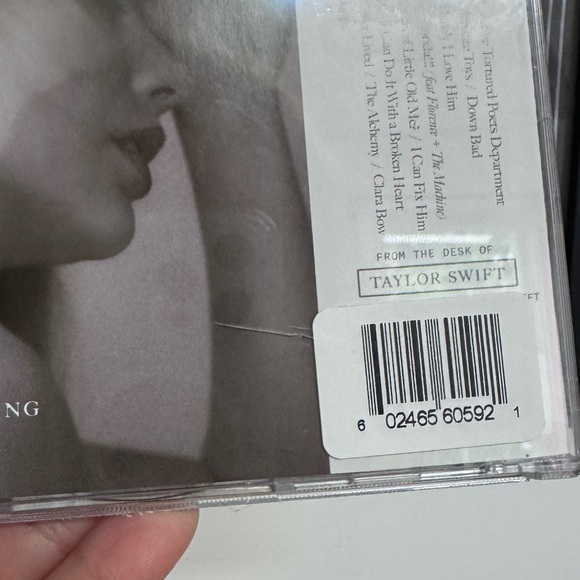 Taylor Swift TTPD Signed CD - Picture 3 of 7